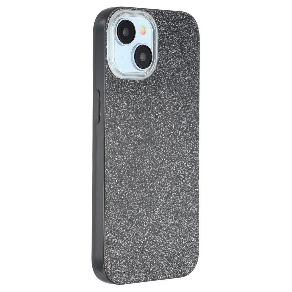 For iPhone 14/13 Case IMD Glitter TPU Phone Cover Large Camera Cutout