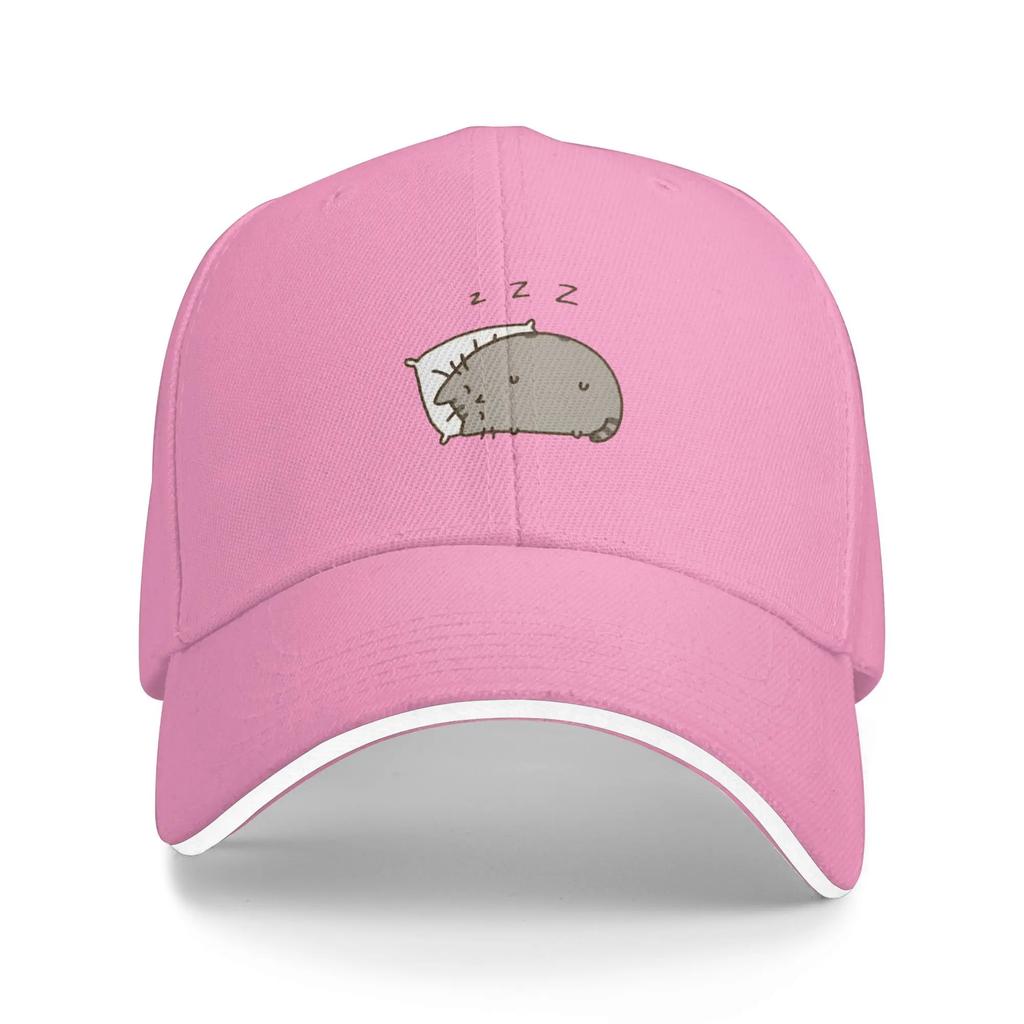 Pusheens Sun Baseball Cap Summer Unisex Adult  Custom Logo Hip Hop Hats High Quality Y2k Cute Hiking Fishing Baseball Caps