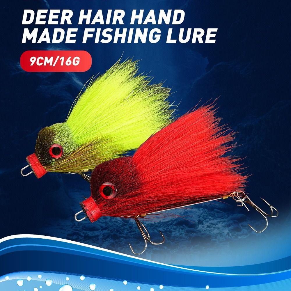 9cm 16g Fishing Lure Mouse Bait Soft Artificial Simulation Lure Bait  For Pike Bass