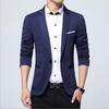 Men's Slim Fit Casual Solid Color Suit Jacket