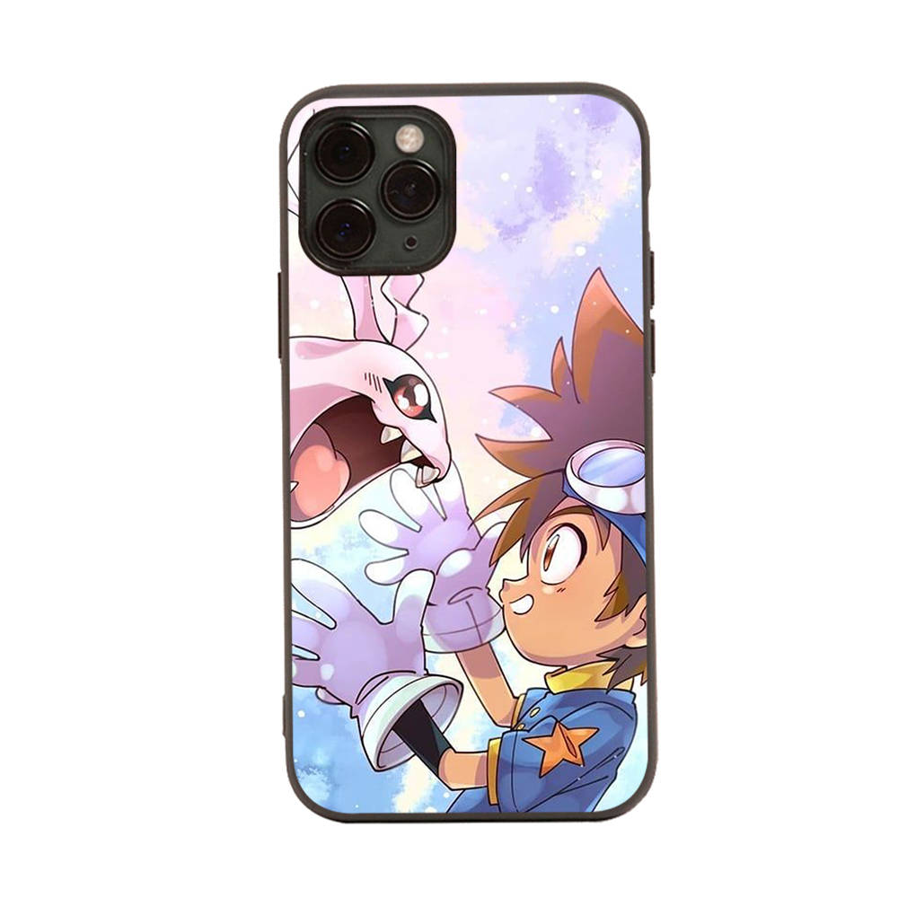 WD8 Digimon Gomamon TailmonBlack Sofe Fall für Xiaomi Poco X6 X4 M5 M6 F5 F6 C65 C55 C50 C51 C40 Pro Redmi 14C A3X 13C 12C 11T 10A 9C Hinweis 7 6 8A Plus