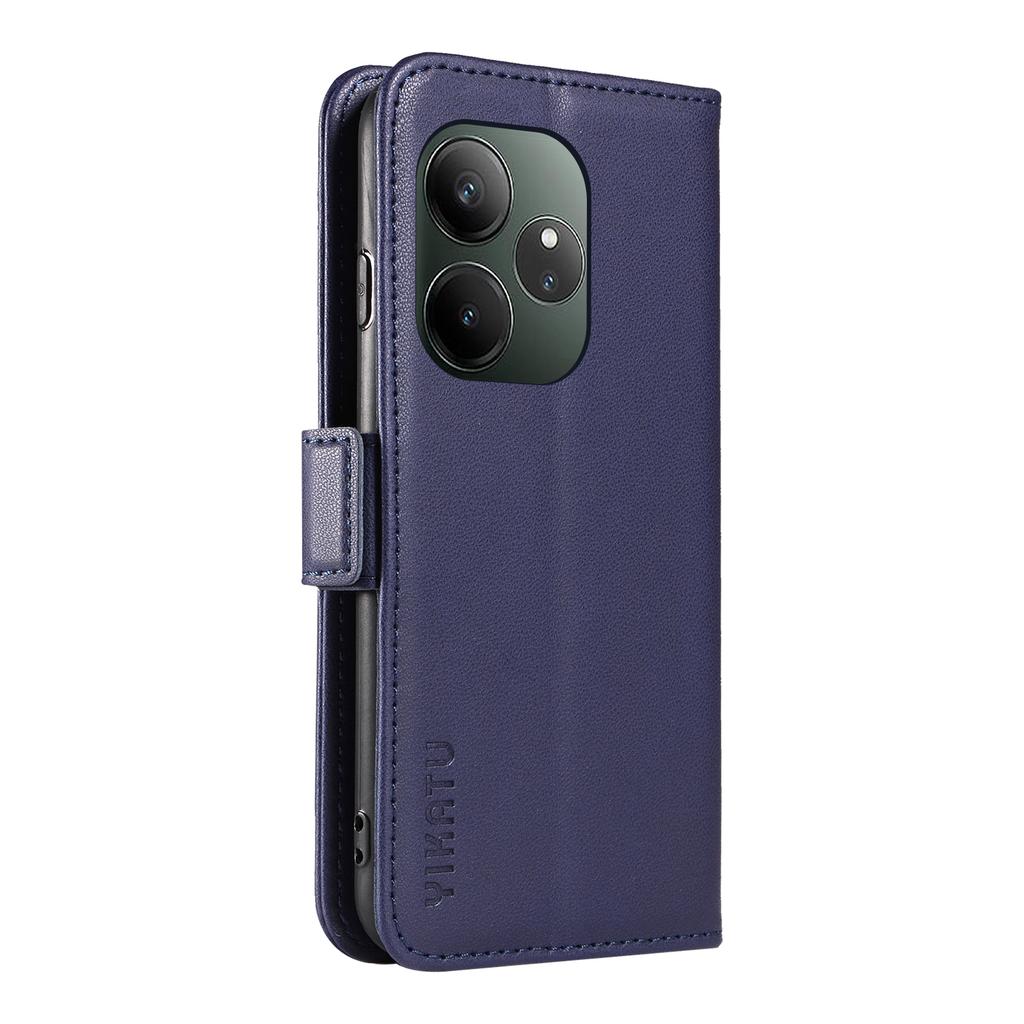 YIKATU YK-003 For Realme GT 6 5G Case Wallet Flip Shockproof PU Leather Phone Cover
