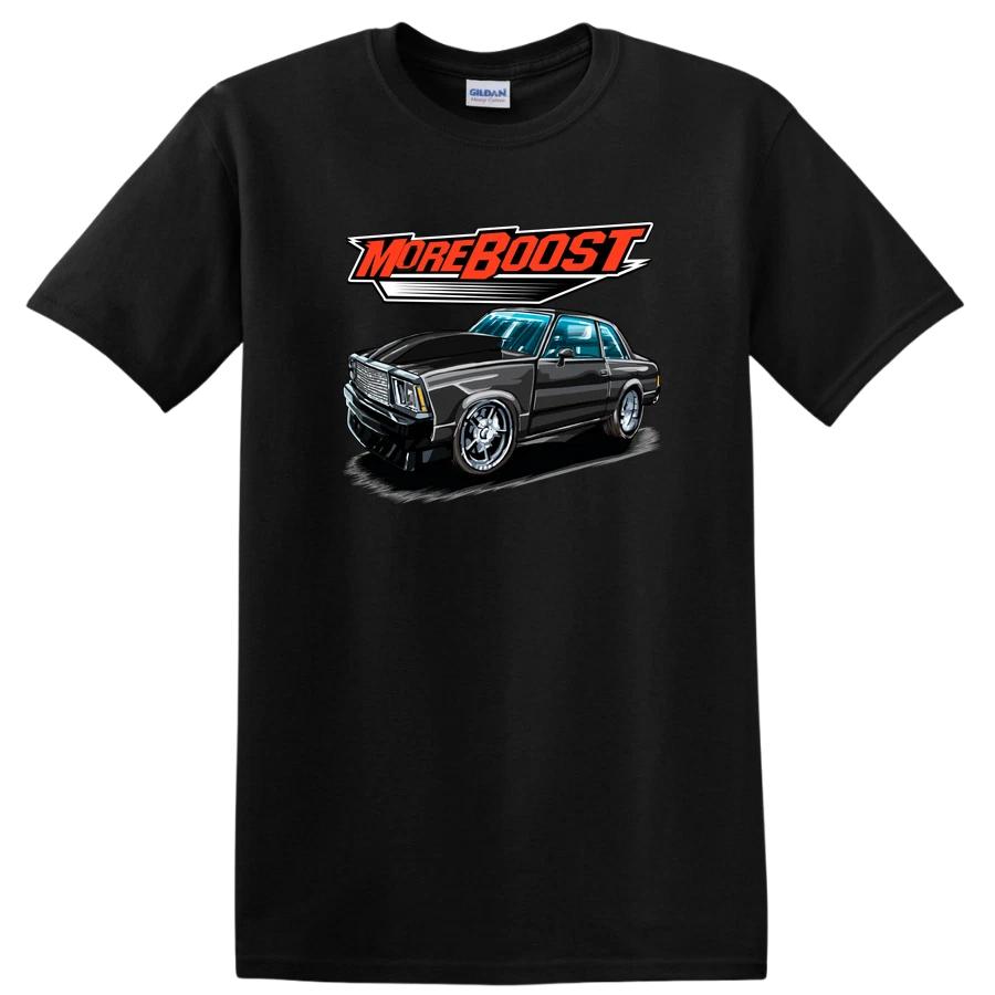 Boosted Racing Car Graphic T Shirt Cool Black Car Design Sleeveless Tee XL