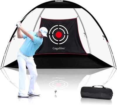 Golf Golf edzőháló felcsatolható tárolótáska Könnyen hálózható, gyakorolható, háló, összecsukható, mellékelve, beltéri/kültéri, beépíthető, 3,6 x 2,1 x 2 m