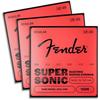 Fender Electric Guitar Strings SuperSonic™ 150R Guitar Strings, Pure Nickel, Ball End, Gauges .01...