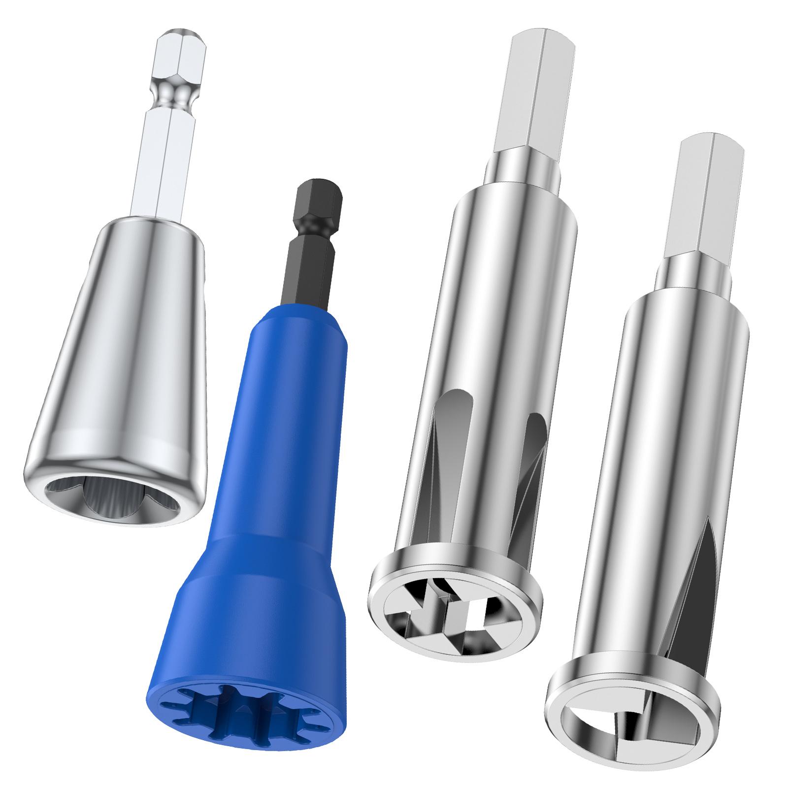 

4шт. Инструмент для скручивания кабеля, электрическая дрель-шуруповерт, быстросъемный поворотный соединитель для намотки проводов, инструмент для зачистки кабеля