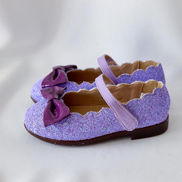 

Плоские туфли на плоской подошве для девочек Baby Jam Bella Audrey, фиолетовый-Y849