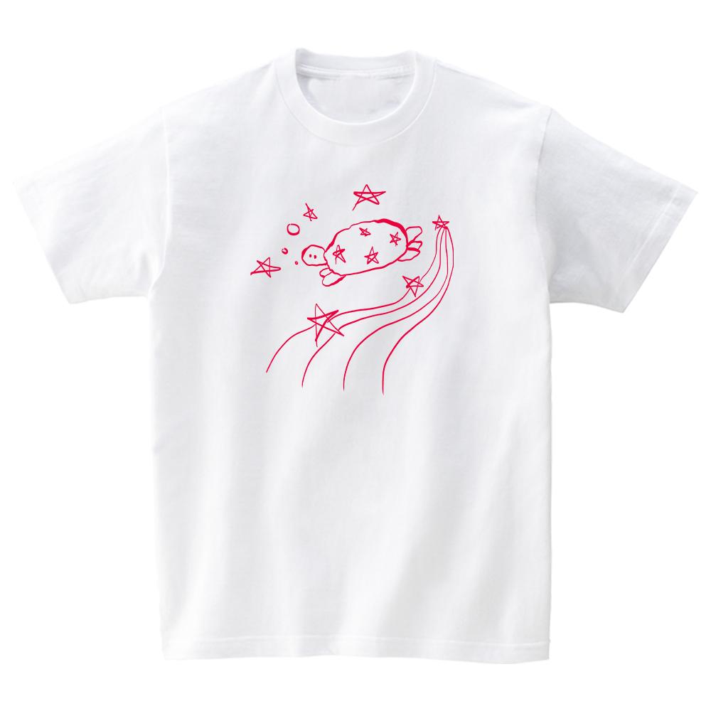 Awesome Us Star Patterned Turtle T-Shirts_4Color Black/M