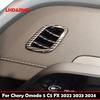For Chery Omoda 5 C5 FX   2024 ABS Front Dashboard Upper Small Left Right Air Condition Outlet Cover Side AC Vent Cover