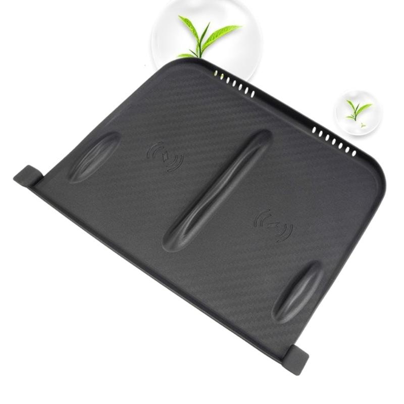 Wireless Charger for   Center Console Wireless Phone Charging Pad Silicone Mat