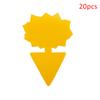 20Pcs Insect Traps Protect The Plant Double Sided Gnat Traps Non-Toxic And Odorless Sticky Board Traps For Garden Plants Kitchen