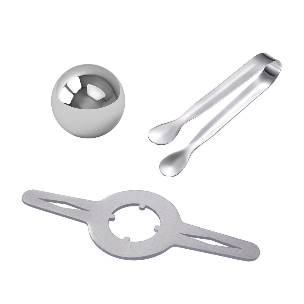 Stainless Steel Espresso Chilling Ball Set Reusable Espresso Cooling Balls Retain Original Flavor
