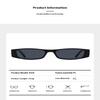 Small Rectangle Sunglasses Women Men Narrow Frame Vintage Square Sun Glasses Punk Cat Eye Eyewear Women'S Sunglasses
