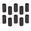 10 Pieces 5MM / 12MM Black Sleeve Screws Aluminum Alloy Tube Spacer