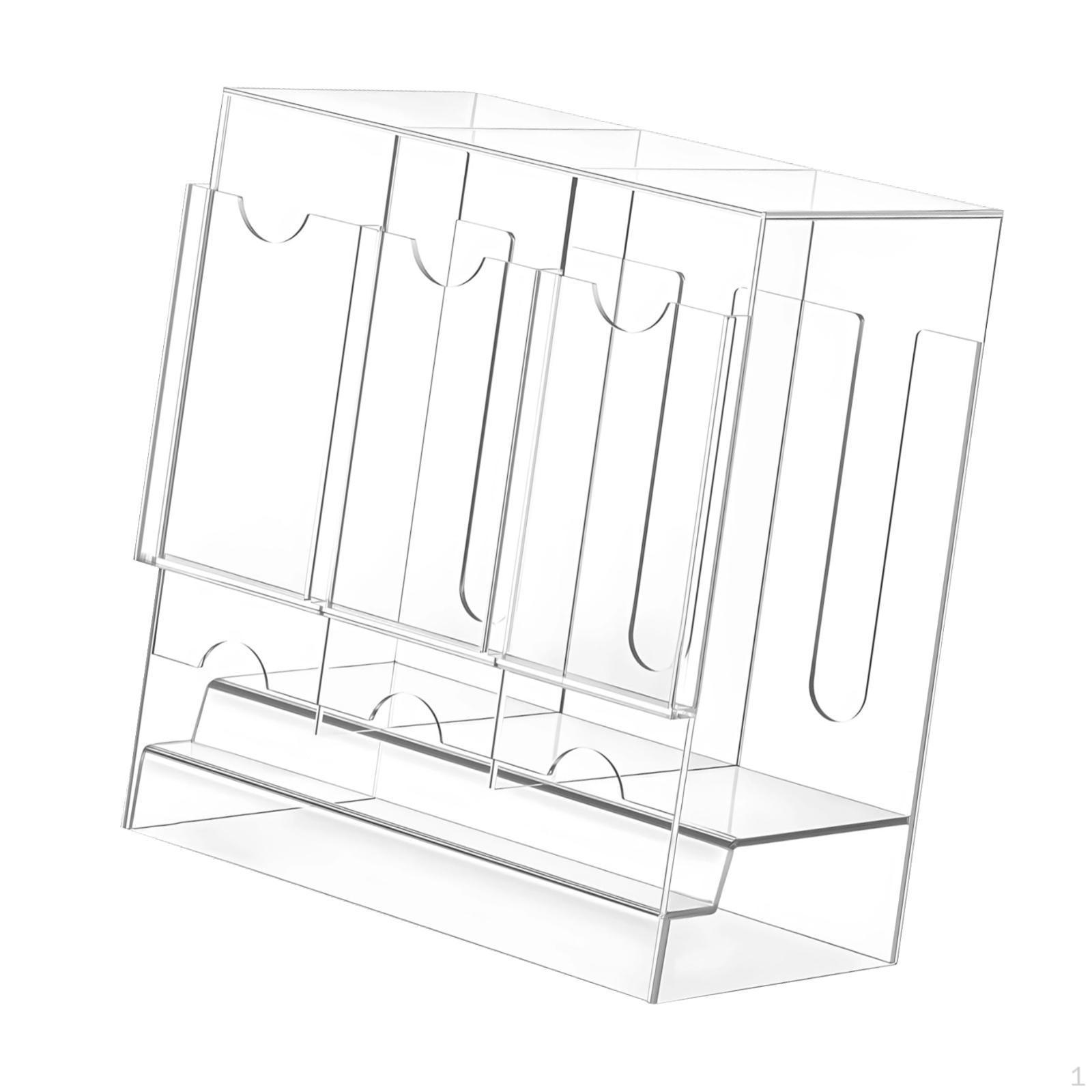 

Прозрачный премиальный органайзер-диспенсер для бустерных пакетов с базовой картой Clear Base