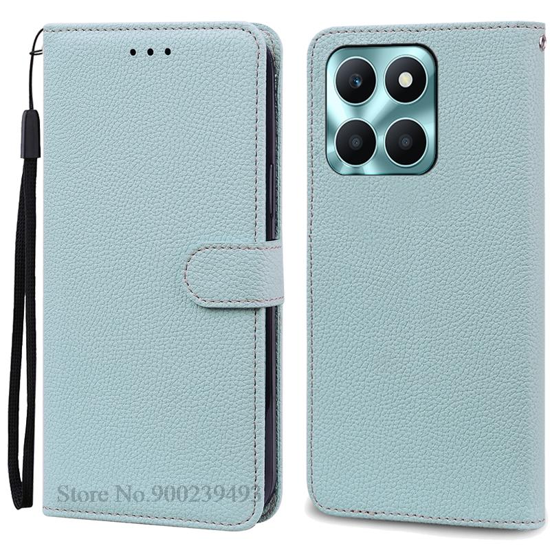 For Honor X6B Case Leather Flip Wallet Case For Honor X6B Phone Case Book Cover For Honor X6B Housing Coque Fundas