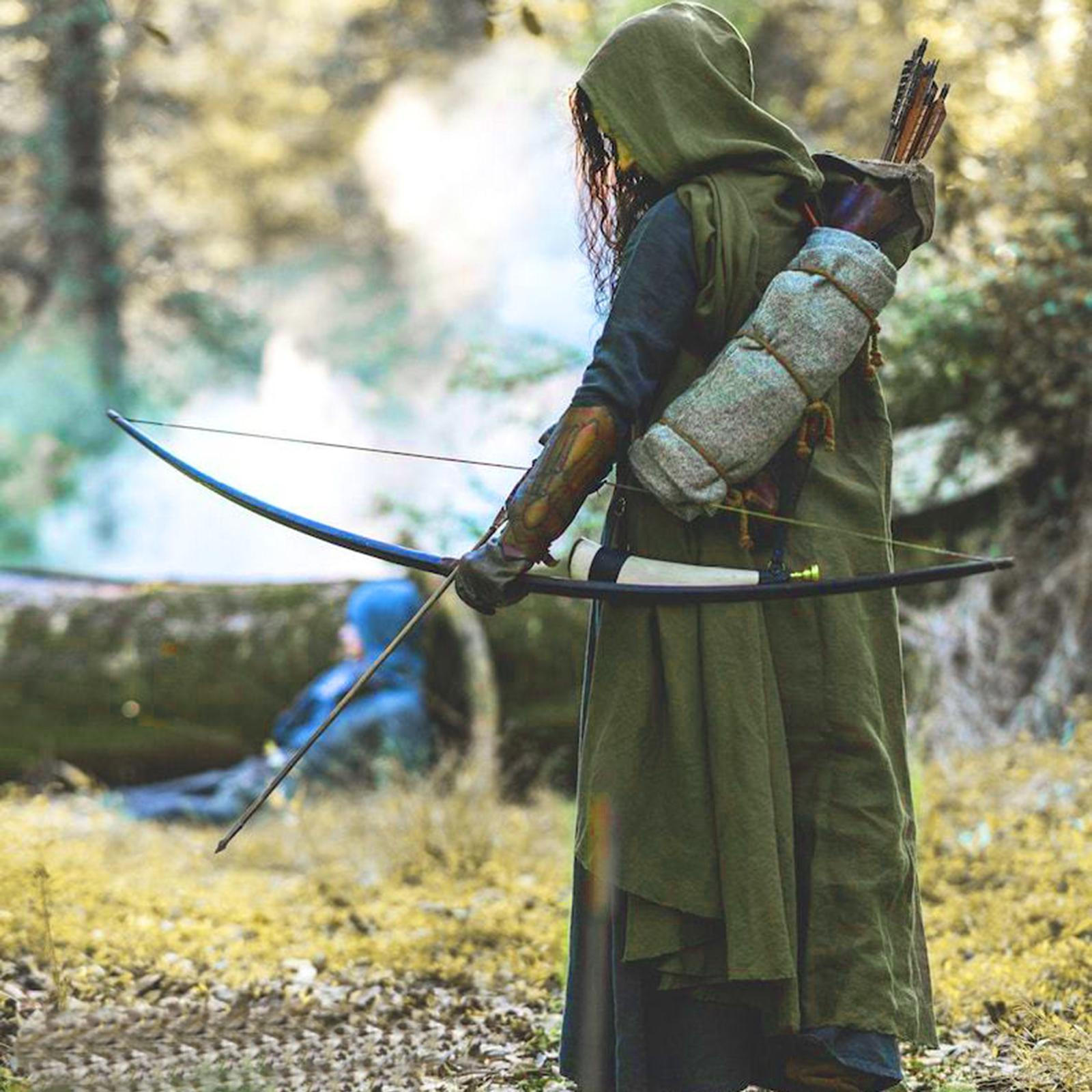 

Средневековый косплей костюм с капюшоном и капюшоном для взрослых и мужчин, вечерние светло-зеленый