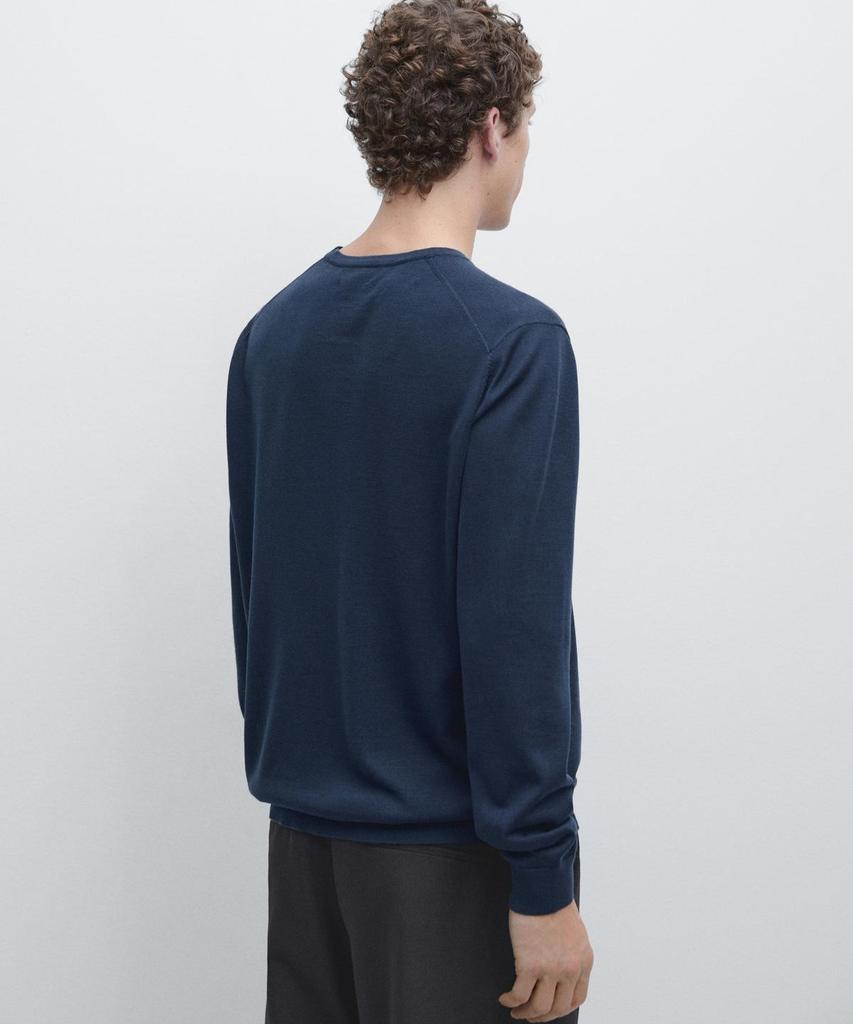 Masimodutti Merino Wool Knit Sweater