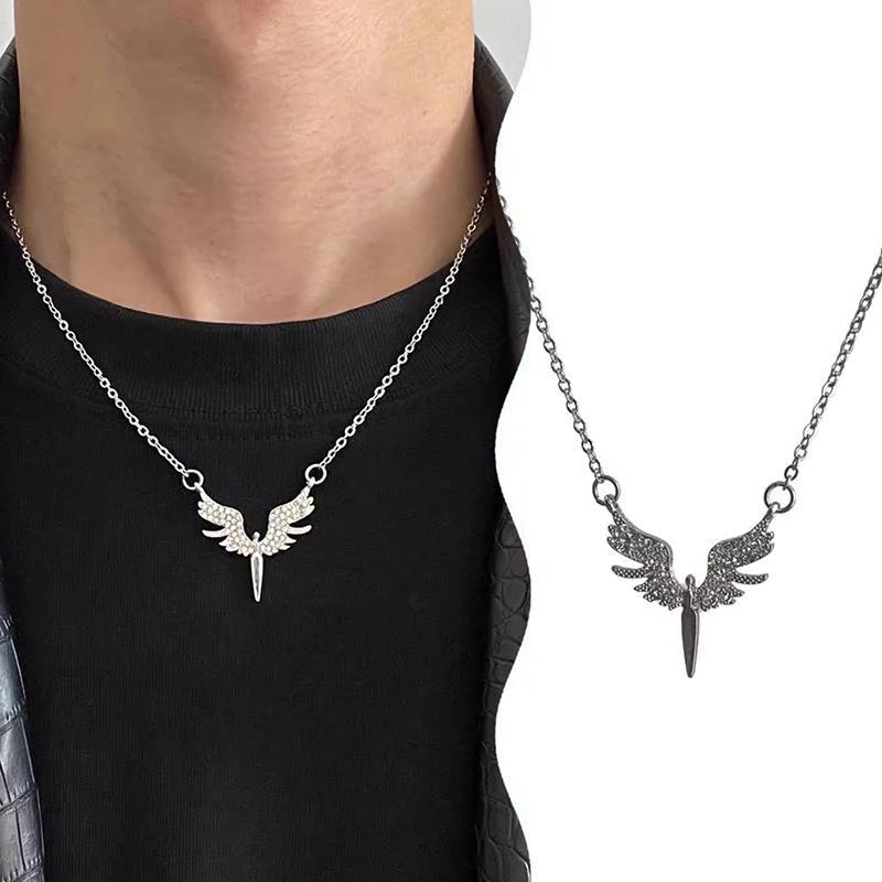 

Трендовое нестандартное ожерелье из титановой стали для мужчин, роскошная цепочка для воротника, унисекс, ювелирные изделия, уличные аксессуары в стиле хип-хоп