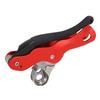 Aluminum Magnalium Alloy Self‑Braking Stop Descender for 10‑12mm Rope Climbing Gear