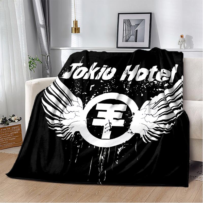 29 Styl Nový Tokio Hotel Rocková Kapela Tom Bill Kaulitz Deku, Měkká Přehozová Deku pro Domov Ložnici Postel Pohovka Kryt Dětský Dárek Kryt