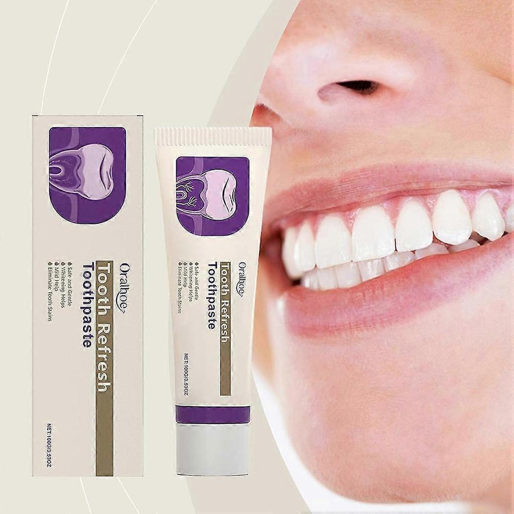 Nature Tooth Refreshing Toothpaste Multifunctional Teeth Cleaning Whitener & Cleaner for Fresh Breath and Bright Smile