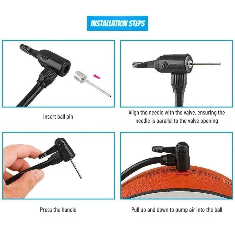 5/20/30Pcs Multi-Function Pump Pin Nozzle Air Needle for 4cm Football Basketball Soccer Volleyball