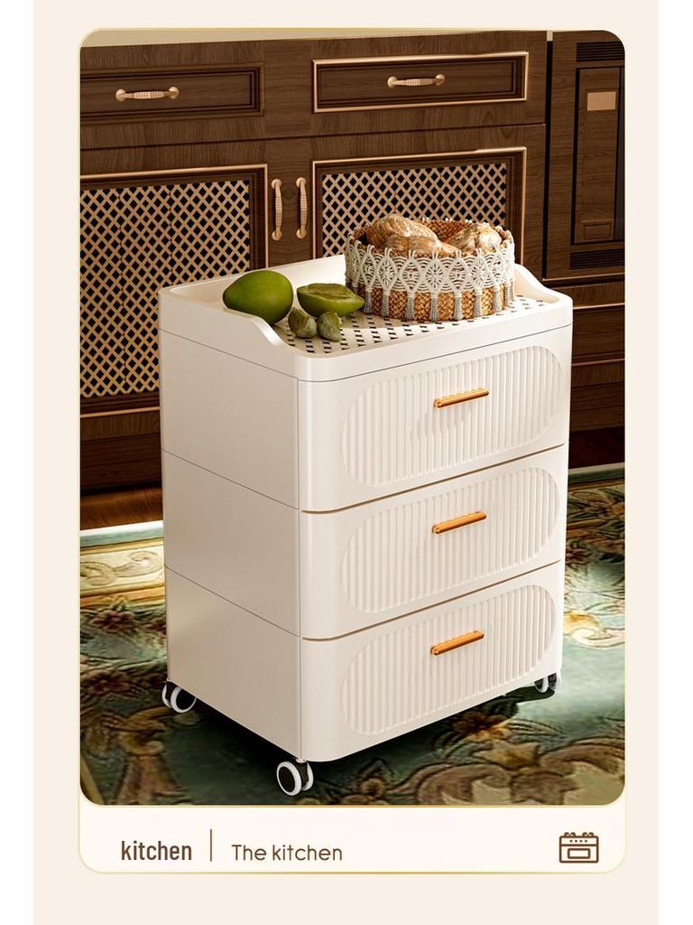 Golden Cat Multi-Layer Plastic Storage Cabinet for Bedroom and Living Room
