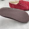 Johnature Retro Plüsch Damenschuhe Rinds Wildleder Flachboden Wildleder Lässig Elastisches Band Warme Baumwollschuhe