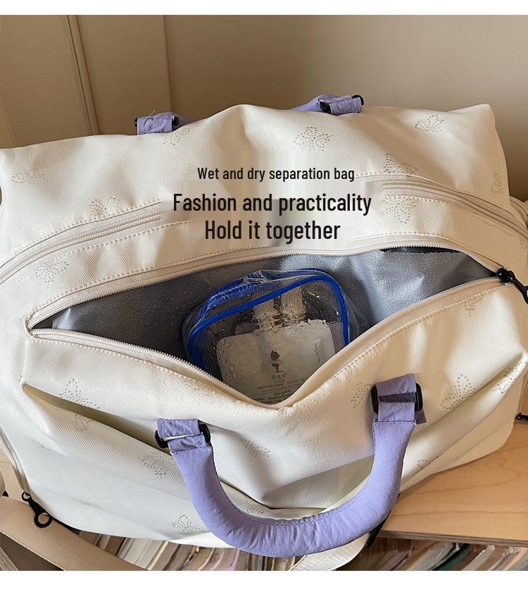 Women's Large Capacity Sports & Travel Bag - Lightweight, Versatile, Suitable for Fitness, Swimming & Short Trips