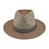 Unisex Summer Straw Hat With Short Brim And Breathable Mesh For Sun Blocking