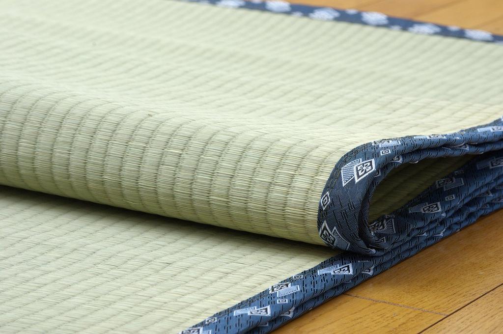Ikehiko Igusa Overlay Carpet Domestic Itohiki Woven Edoma tatami mats 261 x 261 "Iwaki" 4.5 (approx. cm)
