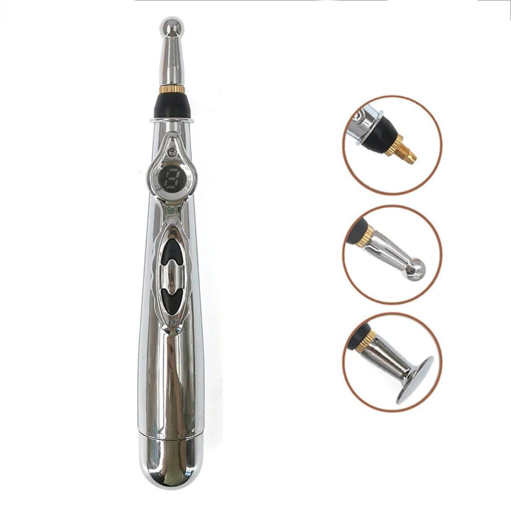Electronic Acupuncture Pen Acupuncture Point EMS Massager Muscle Stimulator Physiotherapy Device TENS Pulse Electrostimulator Personal Health Care