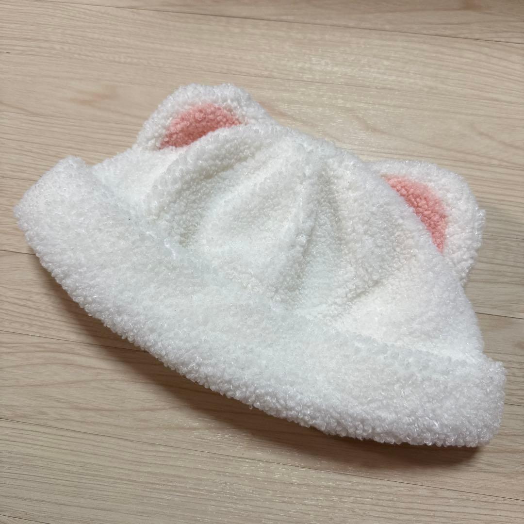 

[USED] straykids skzoo boa cap ginillet