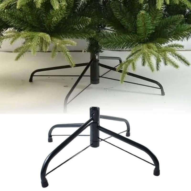 Green Tree Christmas Metal Stand Holder Bases Xmas Decoration Tools Durable