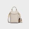 YUYULA Crossbody Bag, Leather Handbag, Phone Bag, Shoulder Bag, White