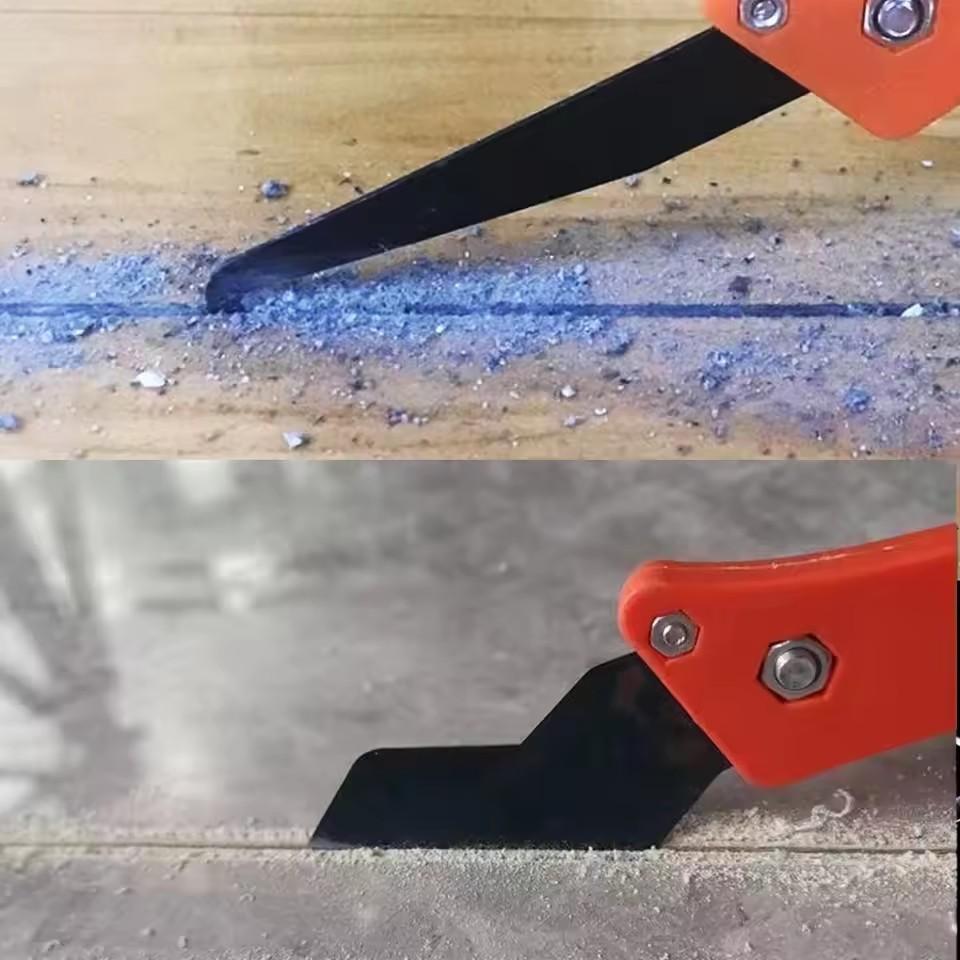 2in1 Tile Gap Filling Cleaning Scraper Shovel Grout for Tiling Fixing Car Film Glass Snow Ice Trowel Remover Construction Tools