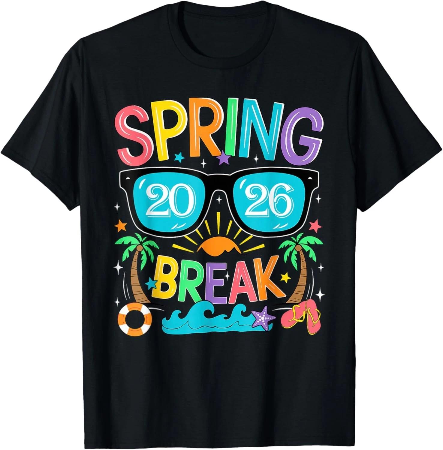 Aesthetic Spring Break 2026 Family Vacation Squad Graphic Gift Unisex T-Shirt 2XL