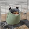 Pet Bed Super Thick Hamster Warm Nest Insulated Cozy Hamster Cage Bed Washable Warm Flying Squirrel Nest Cage Accessory