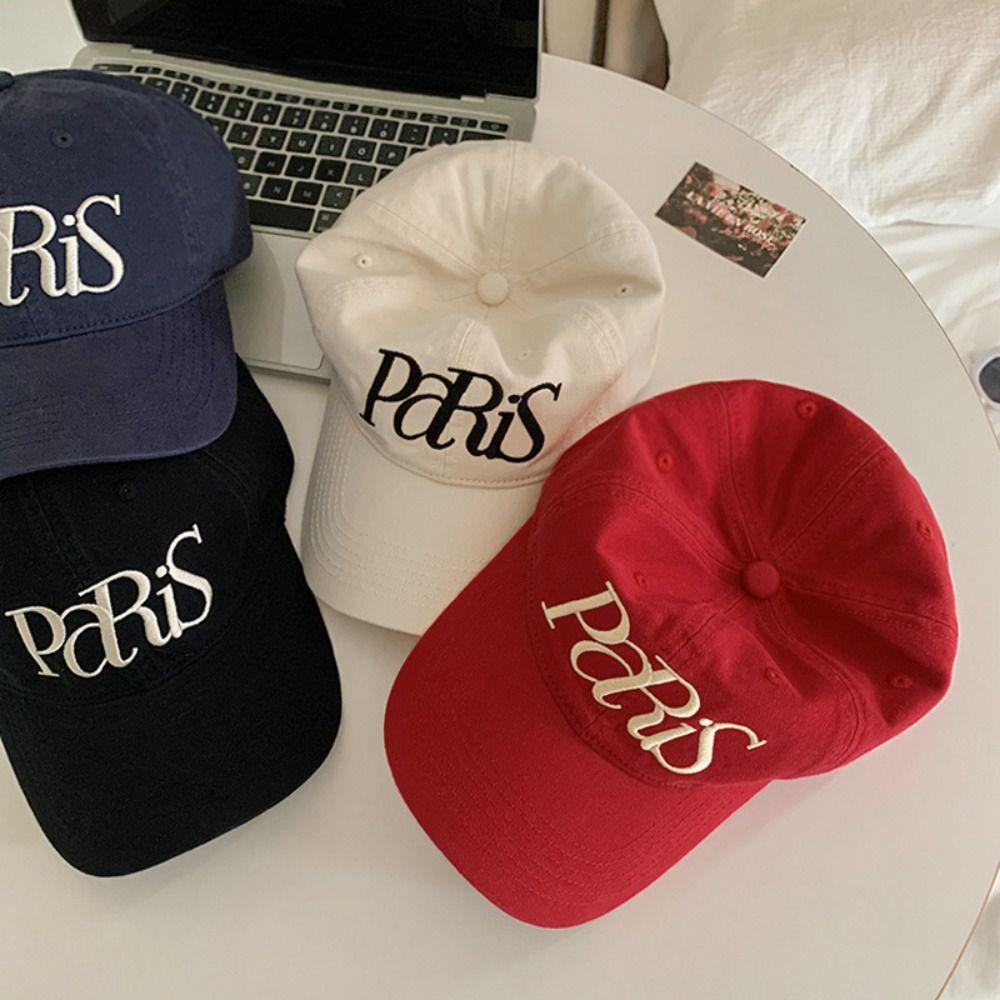 NYC Embroidery Baseball Cap Embroidered Sun Hat Versatile Letter Baseball Hat Spring Summer