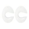 2/4Pcs Children Safety Door Block C-Shaped Design Anti-Slip Strips Multi-Functional Door Stop Easy