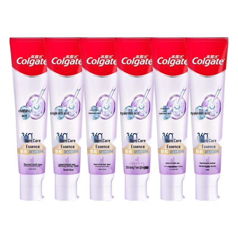 Colgate 360° Hyaluronic Acid Gum Care Toothpaste with Bincho Charcoal