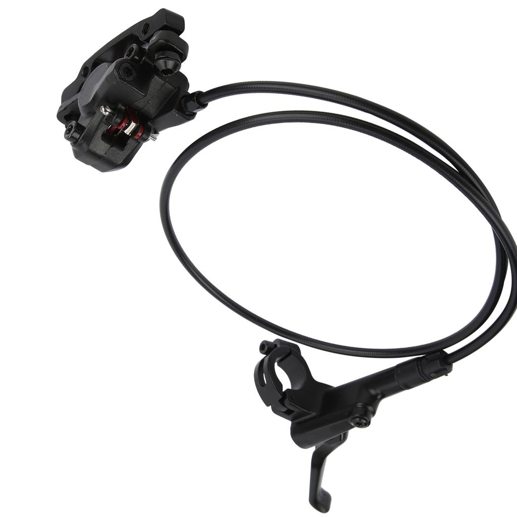 Juego de Manetas de Freno de Disco Hidráulico Único para Bicicleta de Montaña para Rueda Delantera Derecha 800mm Negro