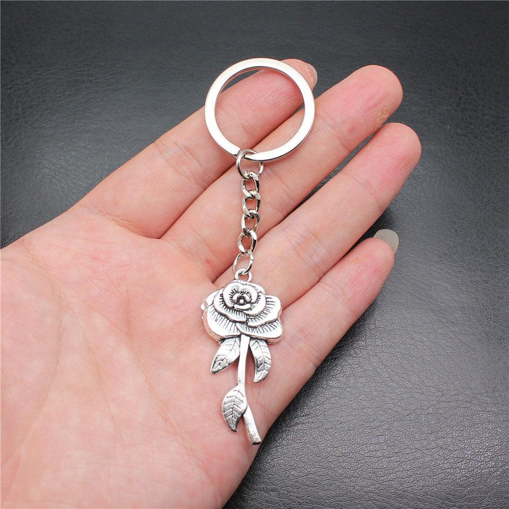 Flower of Life Symbol Sacred Geometry Keychain for Men Best Seller Boho Gift for Her Minimalist School Accessory