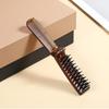 Folding Hair Brush Bristle Brush for Hair Shine and Smoothing Detangling Travel Portable