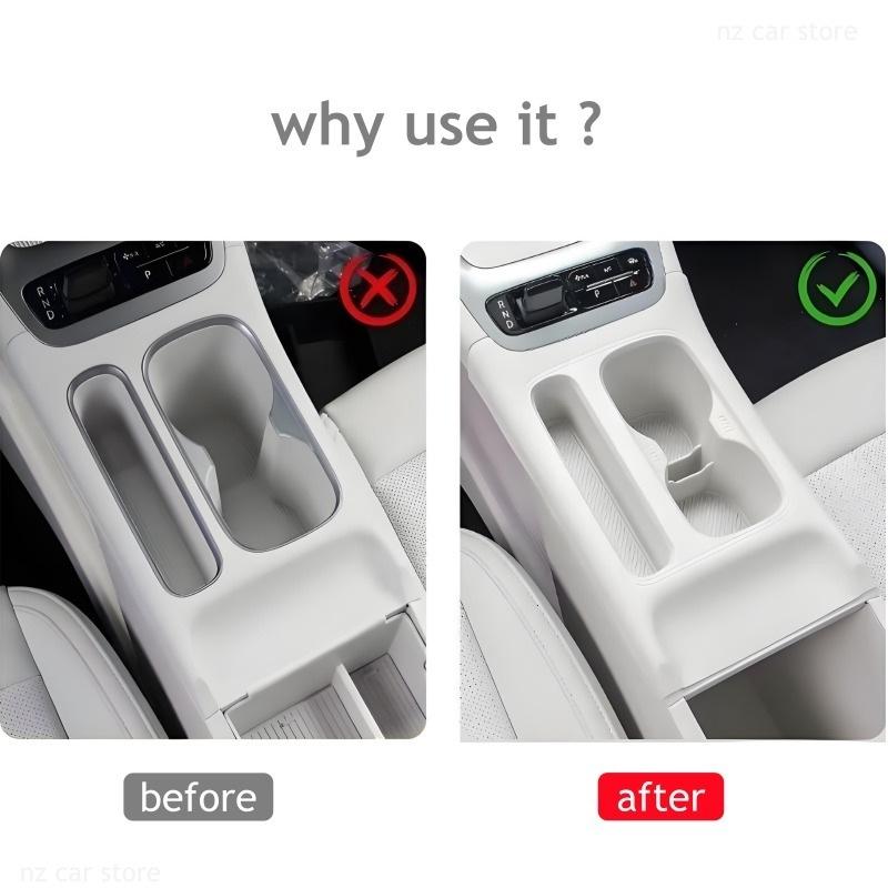 For GEELY EX2 E2 2025 2026 Cup Holder Organizer Protection Silicone Interior Accessories