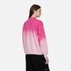 Evisu Pink Color Block Round Neck Trendy Sweatshirt Women Sweatshirt 2EAGNW3SW6013OSCT