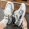 Men's Mesh Sports Shoes Summer Trendy Breathable Casual Running Thick Soled Outdoor Dad Shoes