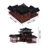 Chinese Inn Statue Ancient Building Model Miniature Japanese Pavilion Decorations Miniature Zen Garden Aquarium Bonsai Ornaments