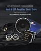 Aluminum Car Audio 6.5" Full-Range Two-Way Speaker System